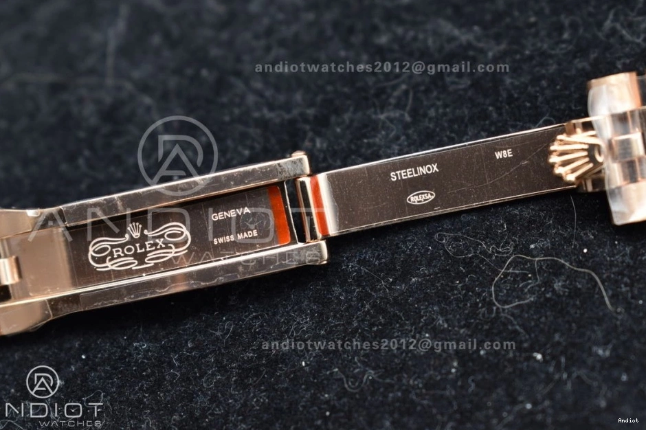 Full MOP 31 RG Sporty Sytle Diamond 551 Dial Case GSF Bracelet President On DateJust 278275 Ladies 316L Steel and 0704